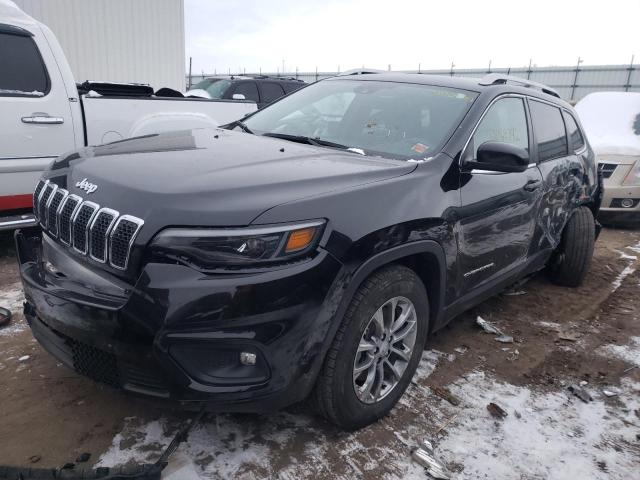 1C4PJMMX9MD146101 - 2021 JEEP CHEROKEE LATITUDE LUX BLACK photo 1