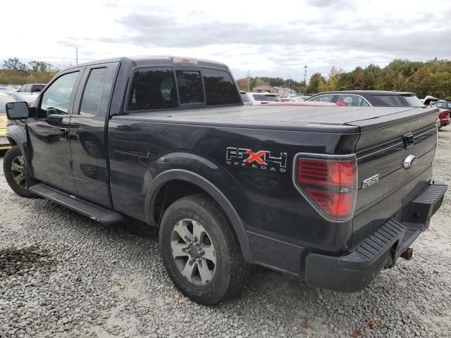 1FTFX1EF3BFA02656 - 2011 FORD F150 SUPER CAB BLACK photo 2