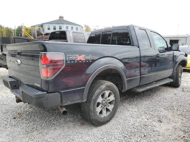 1FTFX1EF3BFA02656 - 2011 FORD F150 SUPER CAB BLACK photo 3