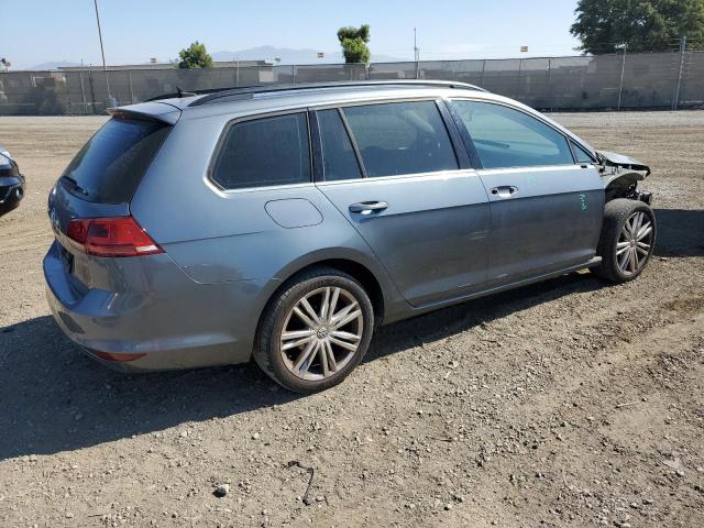 3VWCA7AU4FM511847 - 2015 VOLKSWAGEN GOLF SPORT TDI S GRAY photo 3