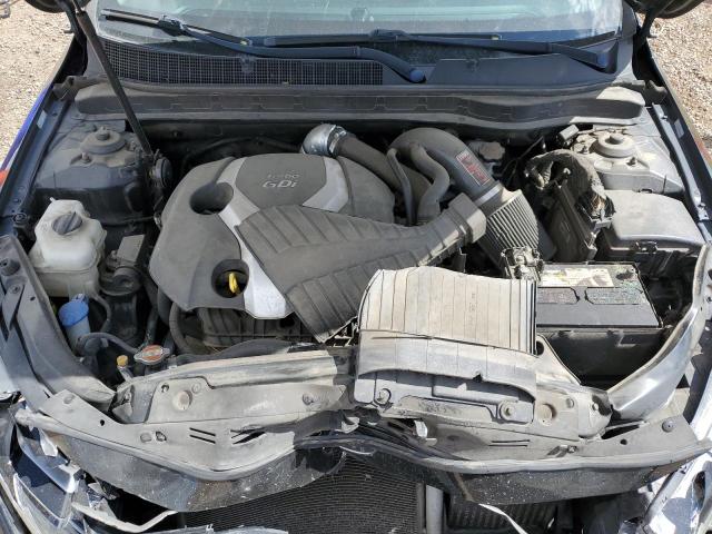 5XXGR4A67CG002555 - 2012 KIA OPTIMA SX BLACK photo 11