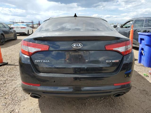 5XXGR4A67CG002555 - 2012 KIA OPTIMA SX BLACK photo 6
