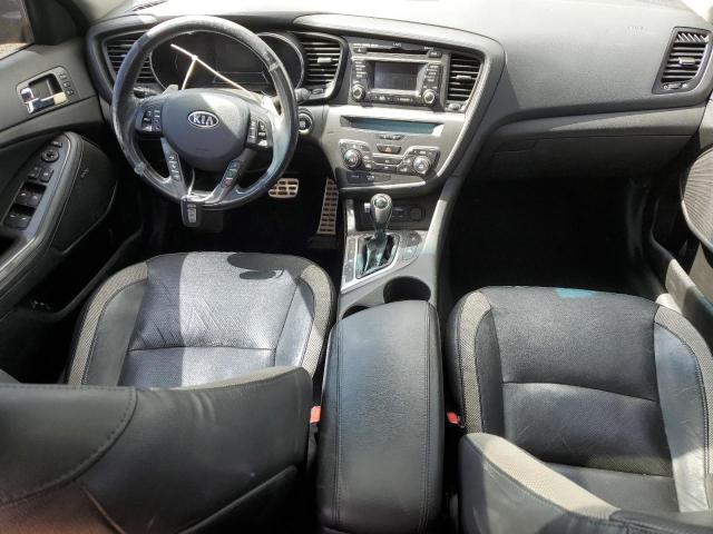 5XXGR4A67CG002555 - 2012 KIA OPTIMA SX BLACK photo 8