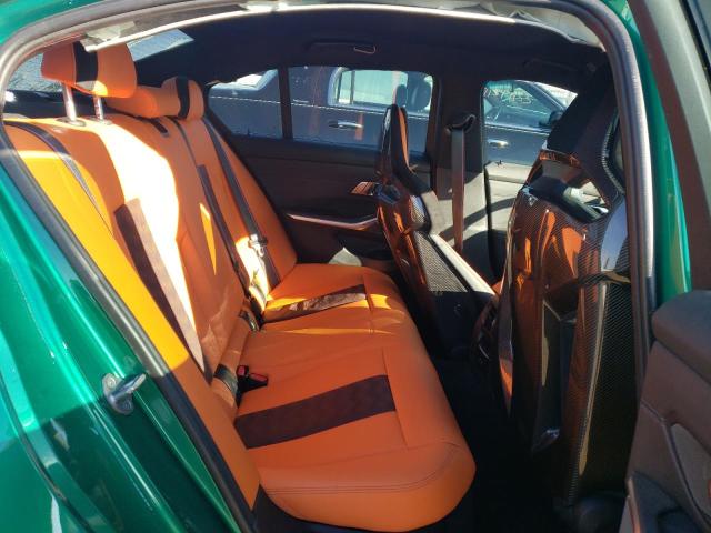 WBS43AY00PFP08025 - 2023 BMW M3 COMPETITION GREEN photo 10