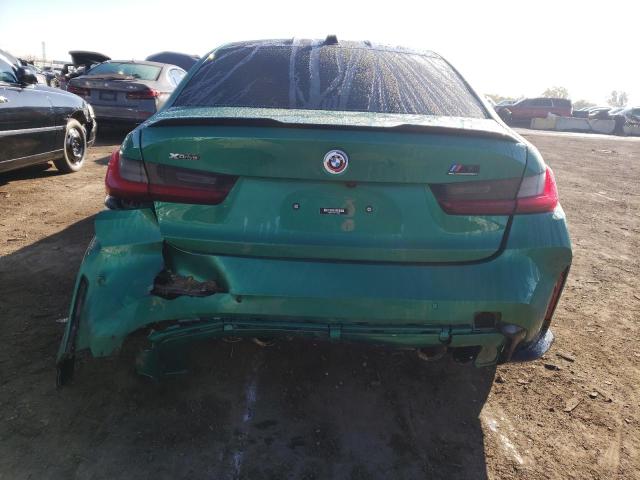 WBS43AY00PFP08025 - 2023 BMW M3 COMPETITION GREEN photo 6