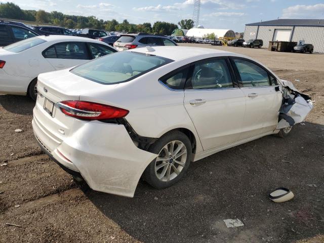 3FA6P0HD3KR131963 - 2019 FORD FUSION SE თეთრი ფოტო 3
