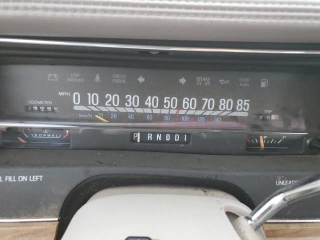 1LNCM81W1MY703306 - 1991 LINCOLN TOWN CAR EXECUTIVE WHITE photo 9