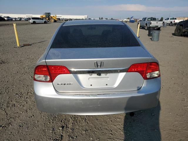 2HGFA16569H302581 - 2009 HONDA CIVIC LX SILVER photo 6