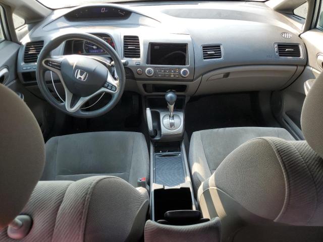 2HGFA16569H302581 - 2009 HONDA CIVIC LX SILVER photo 8