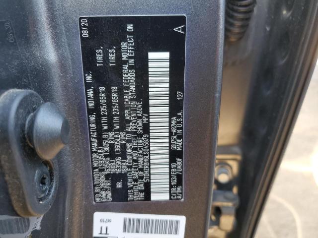 5TDHZRBH6LS045879 - 2020 TOYOTA HIGHLANDER XLE Grafit foto 13