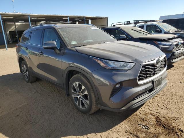 5TDHZRBH6LS045879 - 2020 TOYOTA HIGHLANDER XLE Grafit foto 4