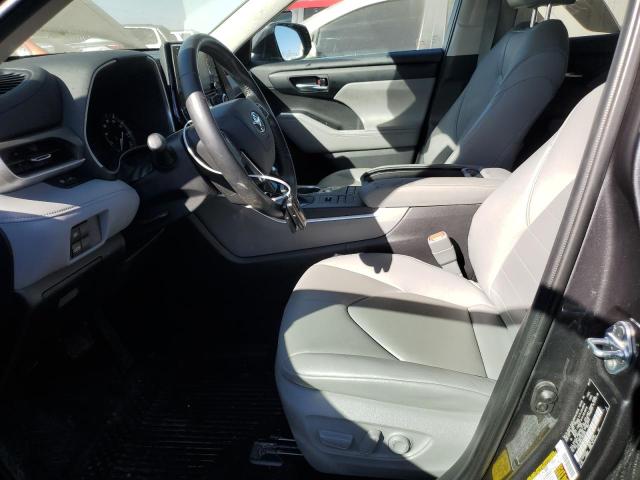 5TDHZRBH6LS045879 - 2020 TOYOTA HIGHLANDER XLE Grafit foto 7