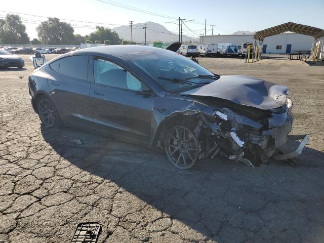 5YJ3E1EB7NF259706 - 2022 TESLA MODEL 3 石墨色 照片 4