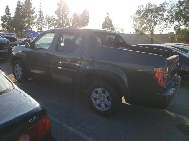 2HJYK16596H535771 - 2006 HONDA RIDGELINE RTL GRAY photo 2