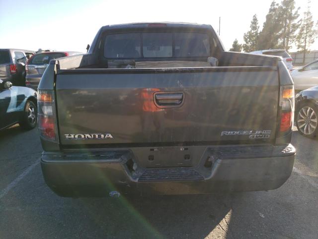 2HJYK16596H535771 - 2006 HONDA RIDGELINE RTL GRAY photo 6