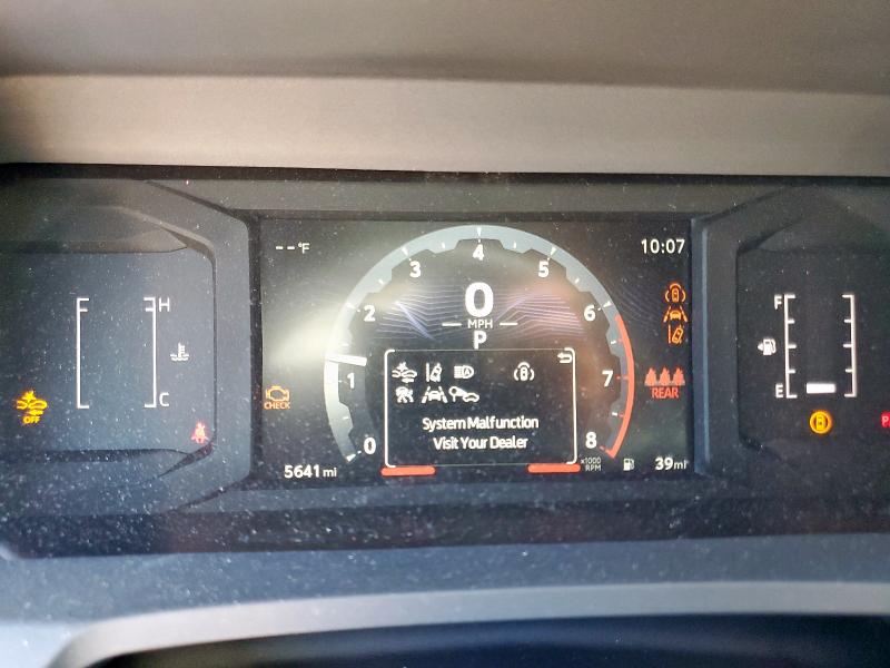 3TYKD5HN2ST029174 - 2025 TOYOTA TACOMA DOUBLE CAB رمادي صورة 9