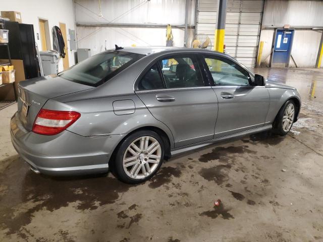 WDDGF81X18F109637 - 2008 MERCEDES-BENZ C 300 4MATIC GRAY photo 3