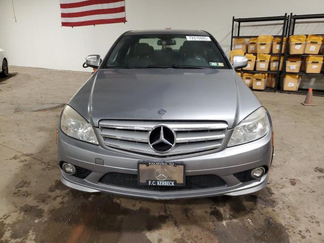 WDDGF81X18F109637 - 2008 MERCEDES-BENZ C 300 4MATIC GRAY photo 5