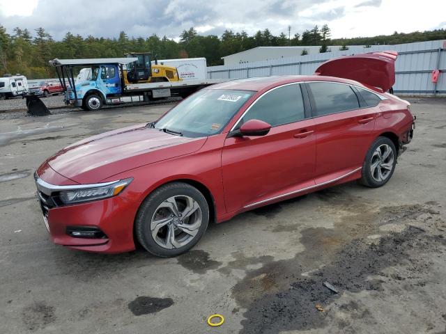 1HGCV2F51JA034880 - 2018 HONDA ACCORD EXL RED photo 1