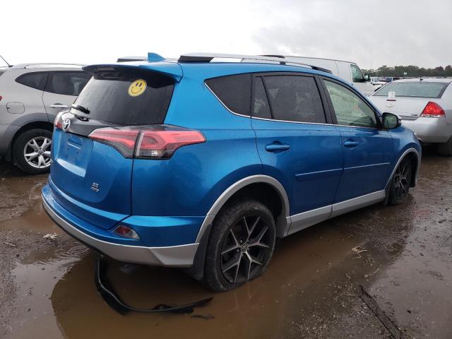 JTMJFREV4GJ088468 - 2016 TOYOTA RAV4 SE BLUE photo 3