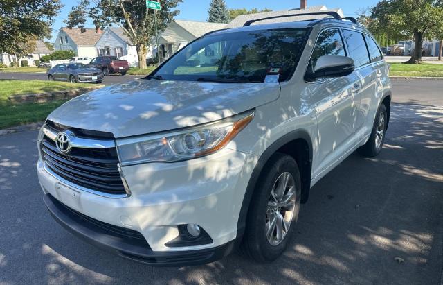 5TDJKRFH6FS223049 - 2015 TOYOTA HIGHLANDER XLE 白色 照片 2