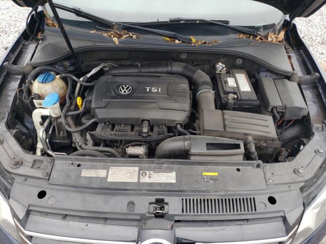 1VWBT7A3XEC108727 - 2014 VOLKSWAGEN PASSAT SE BLUE photo 11