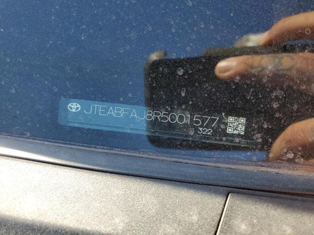 JTEABFAJ8R5001577 - 2024 TOYOTA LAND CRUISER BASE 黑色 照片 13