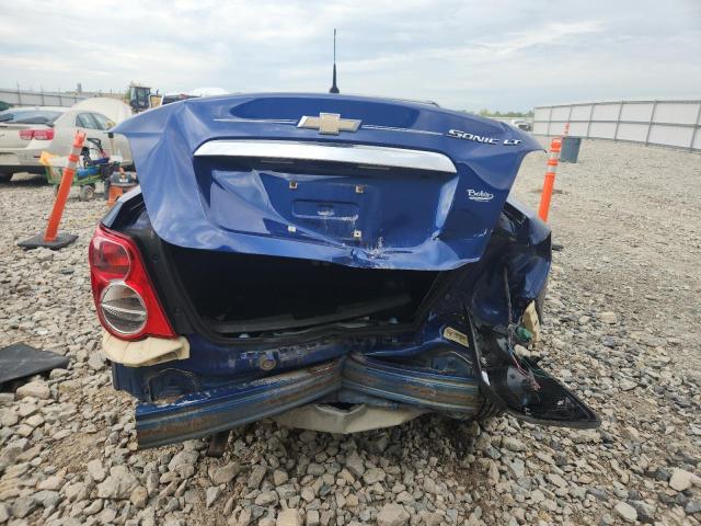 1G1JC5SH5D4124249 - 2013 CHEVROLET SONIC LT 蓝色 照片 6
