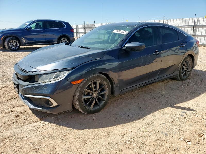 19XFC1F34KE016205 - 2019 HONDA CIVIC EX BLACK photo 2