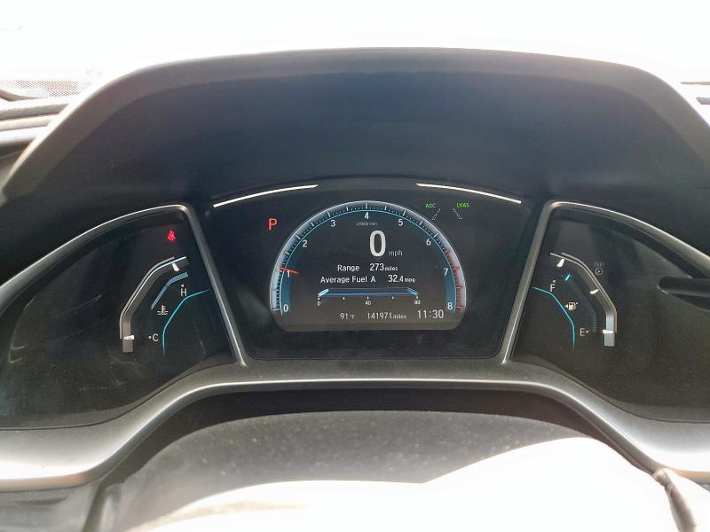 19XFC1F34KE016205 - 2019 HONDA CIVIC EX BLACK photo 8