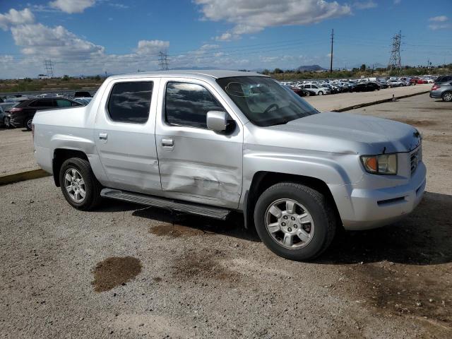 2HJYK16576H568316 - 2006 HONDA RIDGELINE RTL SILVER photo 4