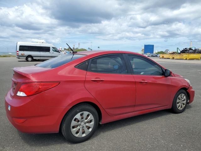 KMHCT4AE5FU848233 - 2015 HYUNDAI ACCENT GLS RED photo 3