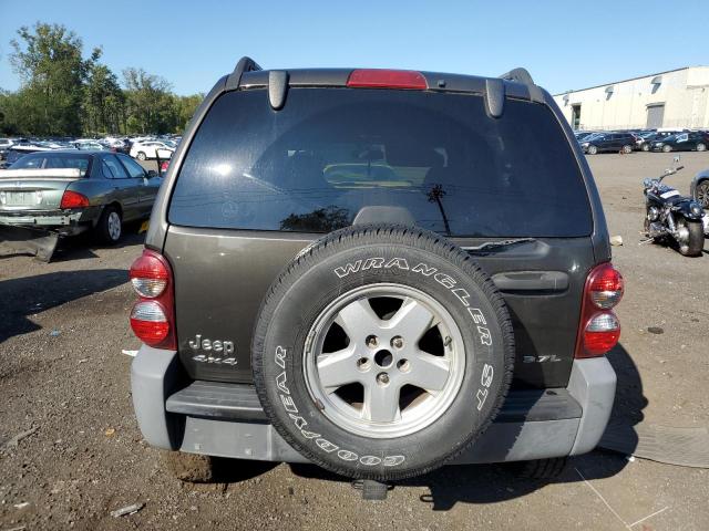 1J4GL48K35W603011 - 2005 JEEP LIBERTY SPORT CHARCOAL photo 6