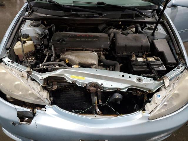 4T1BE32K85U983113 - 2005 TOYOTA CAMRY LE BLUE photo 11