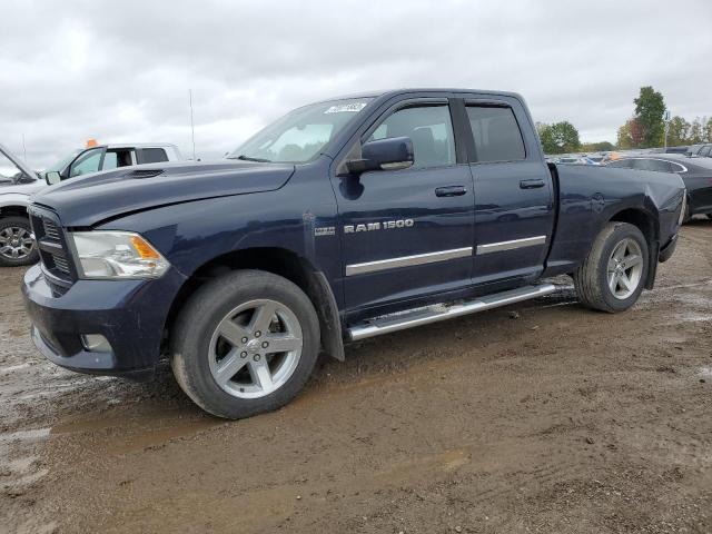 1C6RD7HT3CS206285 - 2012 DODGE RAM 1500 SPORT BLUE photo 1