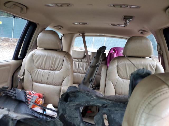5FNRL38686B415697 - 2006 HONDA ODYSSEY EXL GRAY photo 10