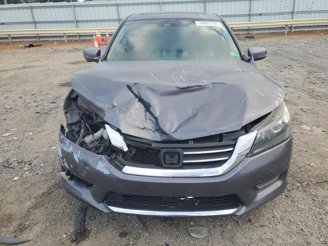 1HGCR2F84DA079976 - 2013 HONDA ACCORD EXL GRAY photo 5