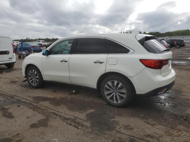 5FRYD4H4XGB046810 - 2016 ACURA MDX TECHNOLOGY WHITE photo 2