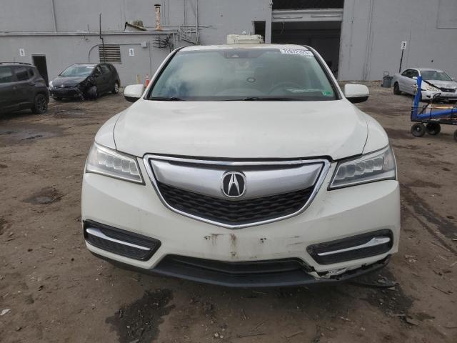 5FRYD4H4XGB046810 - 2016 ACURA MDX TECHNOLOGY WHITE photo 5