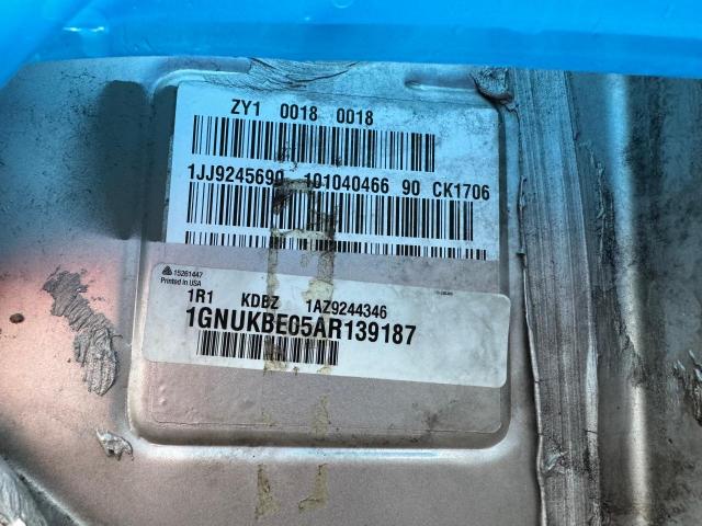 1GNUKBE05AR139187 - 2010 CHEVROLET TAHOE K1500 LT SILVER photo 14