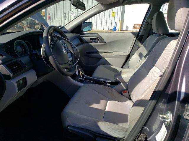 1HGCR2F36FA124102 - 2015 HONDA ACCORD LX GRAY photo 7