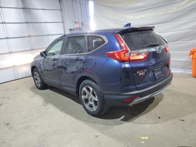 2HKRW2H88KH606437 - 2019 HONDA CR-V EXL 蓝色 照片 2