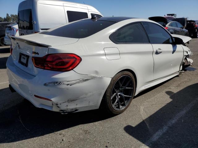 WBS4Y9C51KAG67450 - 2019 BMW M4 WHITE photo 3