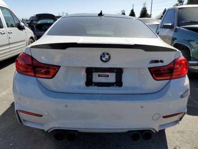 WBS4Y9C51KAG67450 - 2019 BMW M4 WHITE photo 6