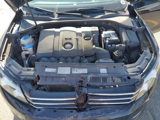 1VWAP7A35EC006140 - 2014 VOLKSWAGEN PASSAT S BLACK photo 11