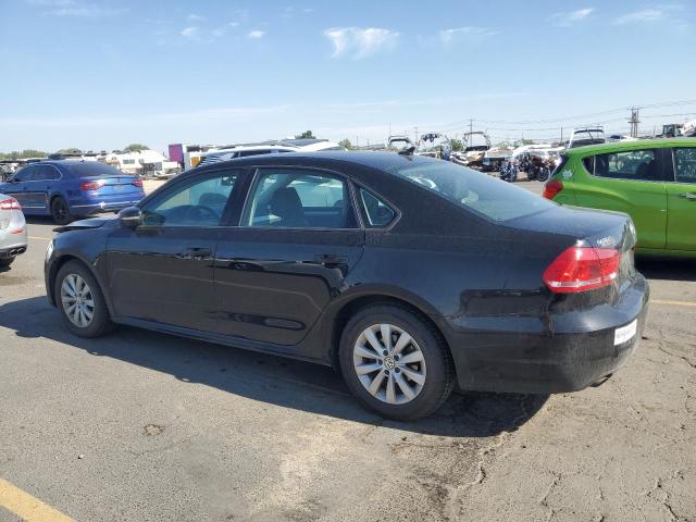 1VWAP7A35EC006140 - 2014 VOLKSWAGEN PASSAT S BLACK photo 2