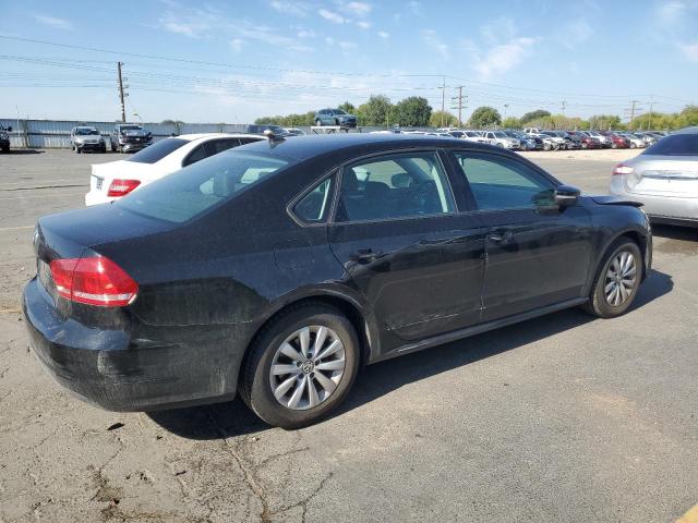 1VWAP7A35EC006140 - 2014 VOLKSWAGEN PASSAT S BLACK photo 3