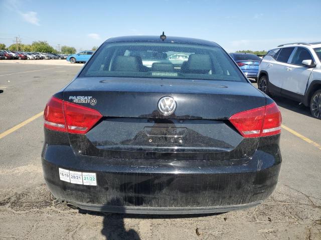 1VWAP7A35EC006140 - 2014 VOLKSWAGEN PASSAT S BLACK photo 6