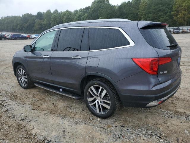 5FNYF6H0XJB035110 - 2018 HONDA PILOT ELITE GRAY photo 2