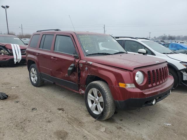 1C4NJRFB3ED546386 - 2014 JEEP PATRIOT LATITUDE MAROON photo 4